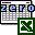 Excel Add Leading & Ending Zeros Software icon